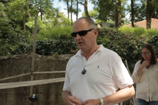 Andreas liebt die Pferde