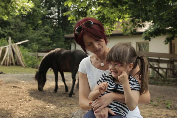 Sophie und ihre Mutter Sylvia